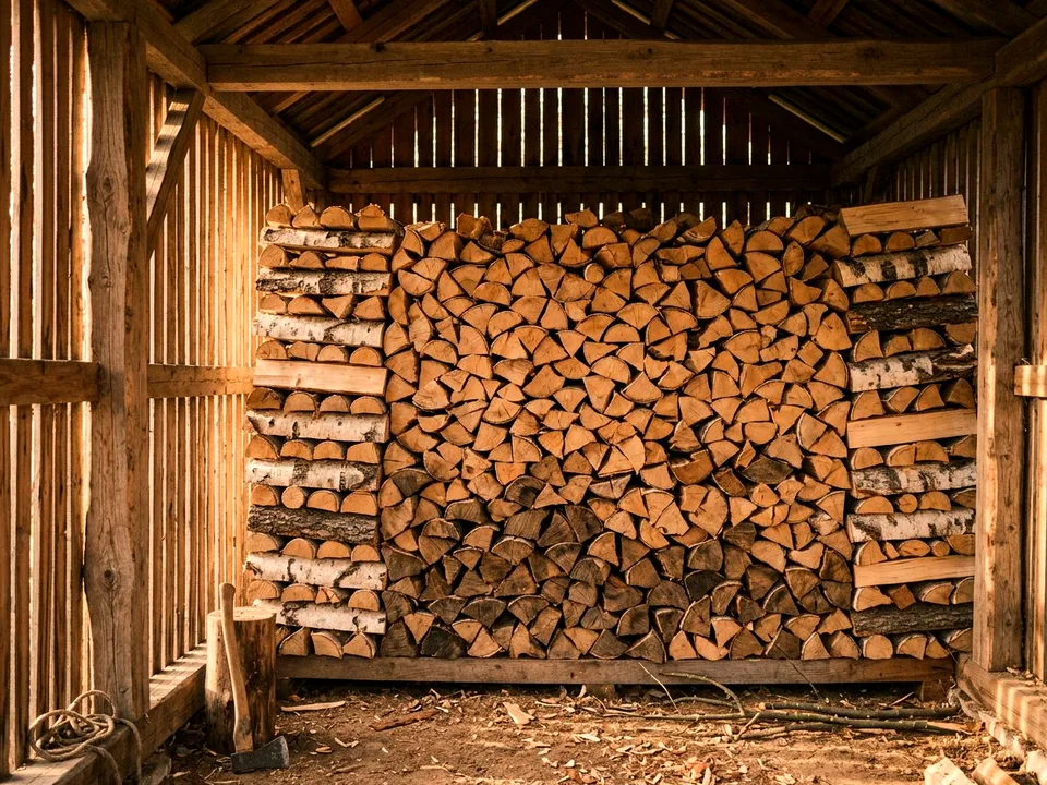 Круговая поленница holzhausen, Вербилки, проспект Берёзовая, 33